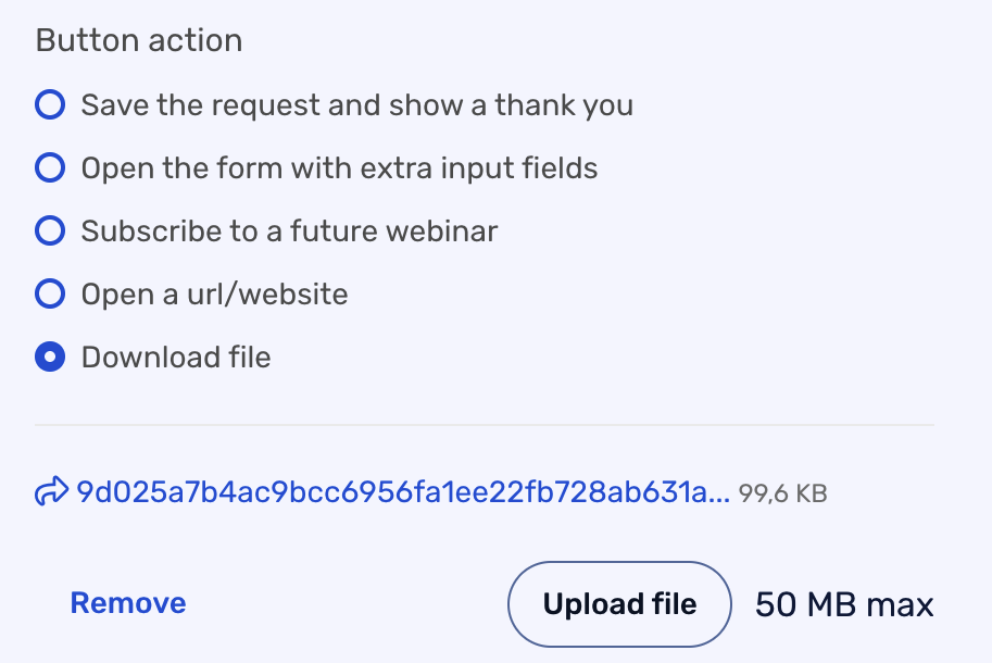 Offer downloadable files with calls to action