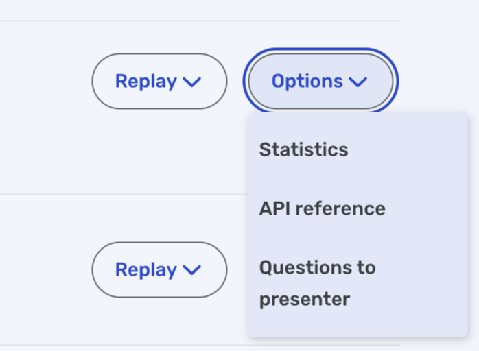 Filter presubmitted questions before going live